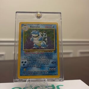 Pokemon Blastoise 2nd edition. Excellent condition.